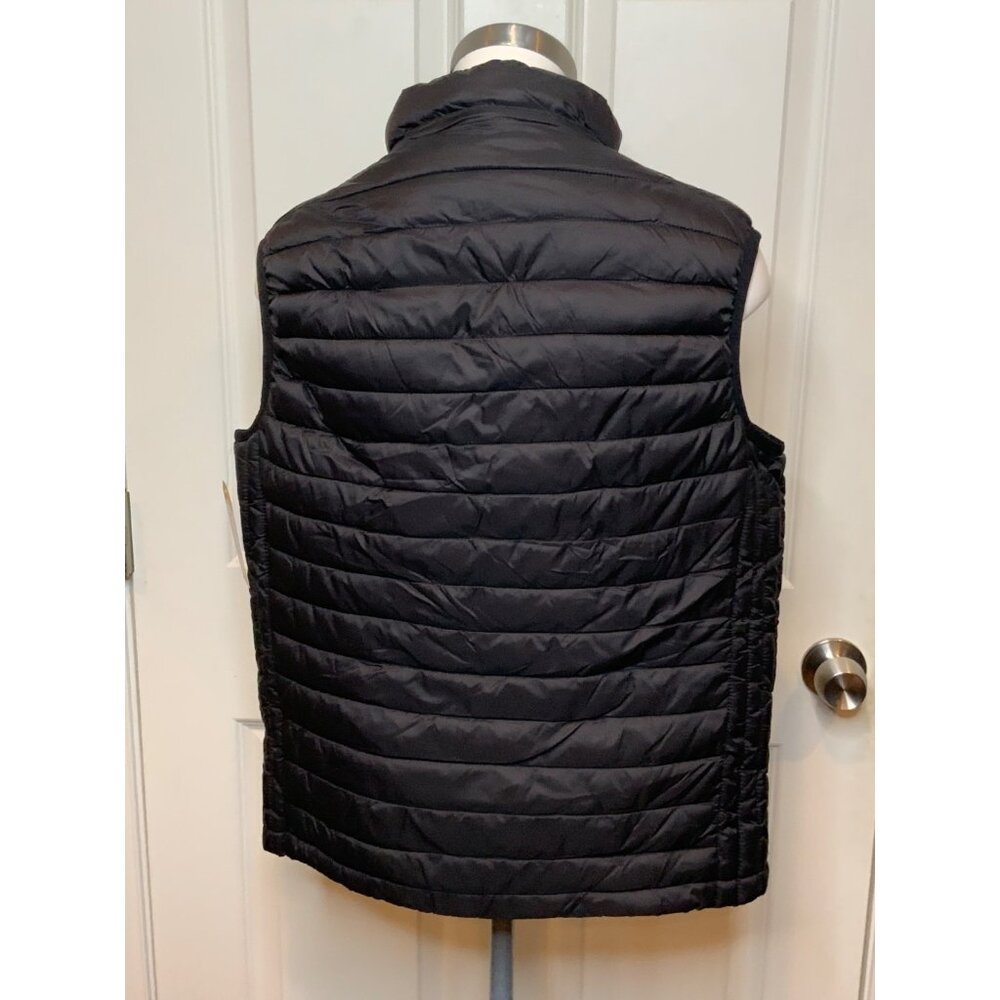 Zara Man Dark Gray Puffer Zip-Up Vest, Size Large - image 6